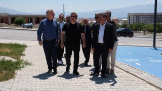Esentepede devam eden çalışmalar incelendi