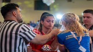 Eskişehirli sporcunun bileği Avrupada bükülmedi