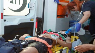 Falezlerden ölümüne atlayış denemesi hastanede bitti, 18 yaşındaki genç ağır yaralandı