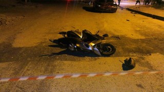 Feci kazada acı detay: Kaskını oğluna takmış