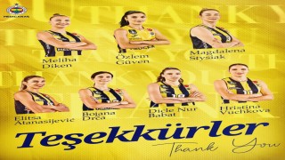 Fenerbahçe Kadın Voleybol Takımı, 7 oyuncuyla yollarını ayırdı