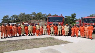 Fethiyede orman yangını gönüllüleri ile toplantı yapıldı