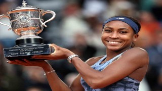 Fransa Açık tek kadınlar finalinde zafer Coco Gauffun