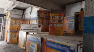 Gaziantepte 3 milyonluk gümrük kaçağı malzeme ele geçirildi