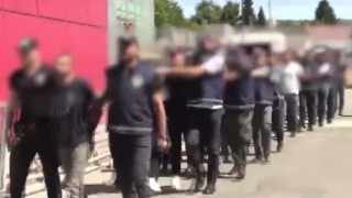 Gaziantepte change araç operasyonu: 13 şahıs tutuklandı