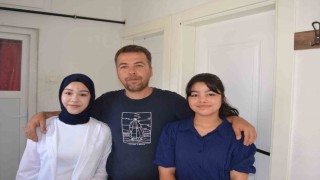 Gaziantepte duygulandıran Babalar Günü sürprizinin kahramanları İHAya konuştu