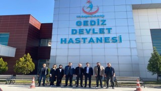 Gediz Devlet Hastanesine MR cihazı kurulumu yapılıyor