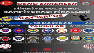 Genç Erkekler Türkiye Voleybol Şampiyonası finalleri Kayseride