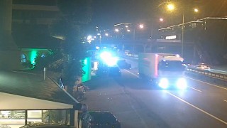 Giresundaki feci kaza kamerada: 1 ölü, 2 yaralı
