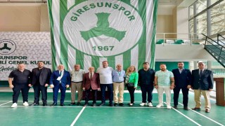 Giresunsporda Başkan Emin Eltuğral, güven tazeledi