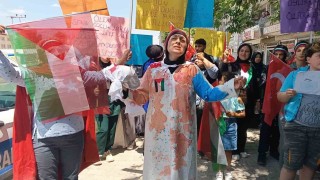 Gölbaşılı kadınlardan Filistine destek