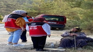 Gölpazarında orman yangınına psikososyal destek
