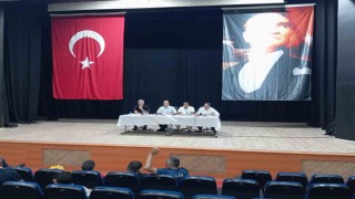 Gönende muhtarlar toplantısı yapıldı