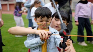 Gümüşhanede çocuklara özel Gençlik Spor Festivali düzenlendi