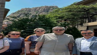 Gürcistan Büyükelçisi Kalandiadan Afyonkarahisara ziyaret