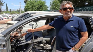 Hacizli araçta ‘Şüpheli araç kurnazlığı