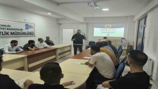 Hakkari emniyeti bin 500 broşürle UYUMA ve NARVAS tanıtıldı