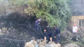 Hakkaride hafta sonu 14 yangına müdahale edildi
