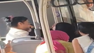 Halk otobüsünde tesettürlü kadına hakaret eden şüpheli serbest bırakıldı