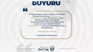 Hatay Büyükşehir Belediyesi’nden Yaz Kreşi Hizmeti: Kayıtlar Başladı