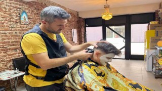 Hayraboluda Kurban Bayramı öncesi berberlerde yoğunluk başladı