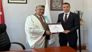 Hisarcık MYOda 2 akademik personele akademik teşvik ödülü