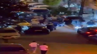İki grup birbirine girdi, ortalık savaş alanına döndü