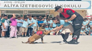 İlkokul öğrencilerine jandarma tanıtıldı