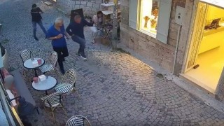 İş adamı Fatih File silahlı saldırı kamerada