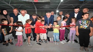Ispartada Akkent Mahallesi Kapalı Pazaryeri açıldı