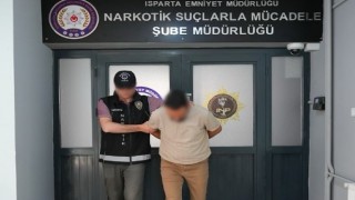 Ispartada uyuşturucu operasyonunda 1 kişi tutuklandı