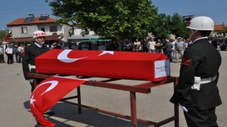 Ispartalı Kore Gazisi Ramazan Topdaş son yolculuğuna uğurlandı