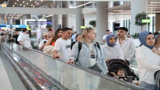 İstanbul Havalimanında Kurban Bayramı yoğunluğu