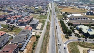 İstanbul-Tekirdağ yolunda bayram yoğunluğu