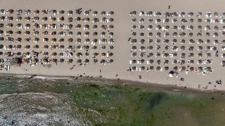 İstanbulda plajları doldu taştı