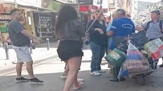 İzmirde belediye işçisine saldıran 2 genç kız tutuklandı