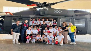 Jandarma, minik öğrencileri ağırladı