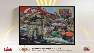 Jandarma temalı liseler arası resim yarışması sonuçlandı