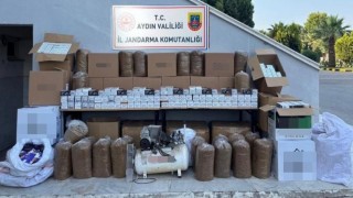 Jandarmadan sigara kaçakçılarına darbe