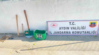 Kaçak kazı yapan 6 şüpheli suçüstü yakalandı