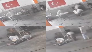 Kadın kılığına giren katilin işlediği cinayet kamerada
