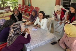 Kadirli’de Kadınlara Destek Buluşmaları Köylere Taşındı