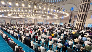 Kahramanmaraşta bayram namazı coşkusu