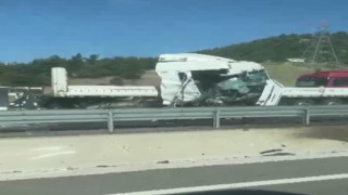 Kahramanmaraşta tır kazası: 1 yaralı