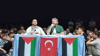 Kahtadaki Gazze Direnişimiz konferansına yoğun ilgi