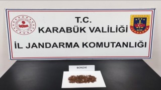 Karabükte uyuşturucu operasyonu: 1 gözaltı