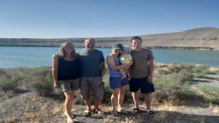 Karapınarın doğal güzelliği Acıgöl, yabancı turistlerin gözdesi oldu