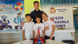 ‘Kardeşim İcat Çıkar-ma projesi ile minikler üretime katıldı