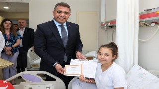 Karne heyecanı hastane odalarında yaşandılar
