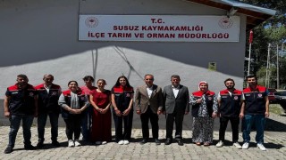 Kars Tarım İl Müdürü Enver Aydından Susuz İlçe Tarım Müdürlüğüne ziyaret